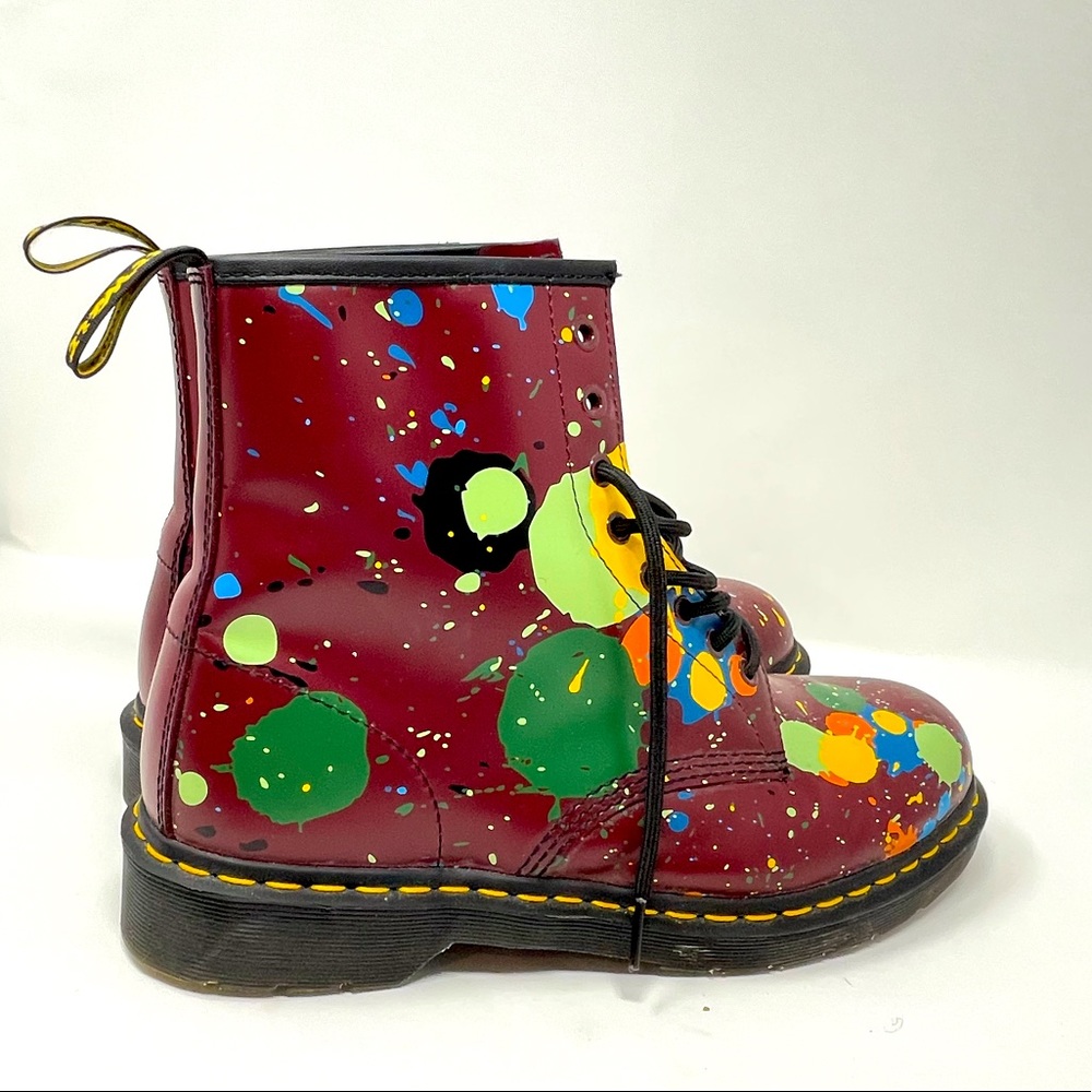 Dr. Martens Paint splash boots size 11